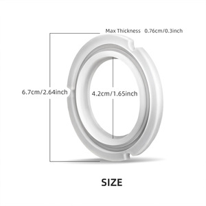 Anneau d'étanchéité en silicone 51mm pour machines à café, accessoire de joint 67x42mm - Product Image 2