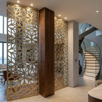 YISHANG – Panneaux de séparation en aluminium sur mesure à faible MOQ, découpés au laser, pour la décoration murale intérieure et les espaces commerciaux