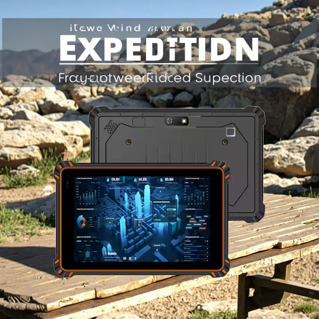 New 10.1-inch Industrial Android Tablet Mtk8781 Eight-core Amd Radeon Graphics 6gb Waterproof Ip67 Rugged 4g Nfc Intel Ssd