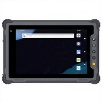 Tableta Robusta de Alta Calidad de 8 Pulgadas, PC Industrial Android, 550 Nits, IP65 Resistente al Agua, Batería de 10000 mAh, Escáner de Código de Barras NFC