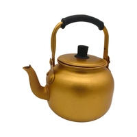 Bouilloire en aluminium de qualité supérieure, design classique, écologique, compatible avec les cuisinières à gaz, plusieurs capacités (0,75L-15L)