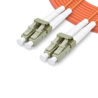 Câble de raccordement à fibre optique JIAXUN LC-UPC- SM Duplex 2,0 mm G657A1 Jaune