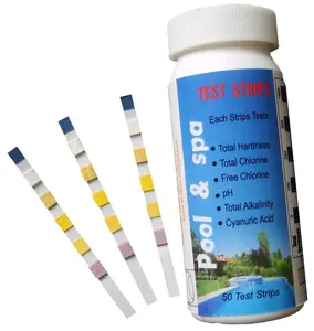 6 way Swimming Pool Test Strips