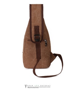 Mochila cruzada para el pecho para hombre, bolso <span class=keywords><strong>de</strong></span> hombro con correa única, bandolera para exteriores - Product Image 6