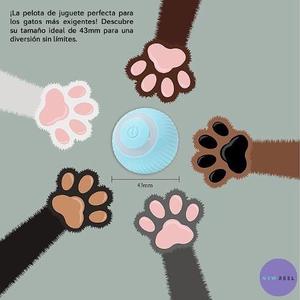 Jouet interactif intelligent électrique et automatique pour chaton, balle autonome pour l'entraînement et le jeu d'intérieur des animaux de compagnie - Product Image 6
