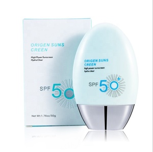 Korean Cosmetics Organic UV <strong>Sunblock</strong> Cream SPF50 PA+++ Whitening Lotion for <strong>Face</strong> and Body Mineral Vegan - Product Image 1