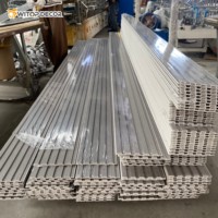 Matériaux de décoration WITOP, panneaux muraux intérieurs, panneaux muraux en PVC cannelés, lambris en WPC
