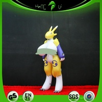 Ballon gonflable Renamon Hongyi avec couleur personnalisée et design à gros seins