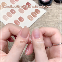 Vente en gros de vernis à ongles en gel de 6 couleurs, ensemble de vernis à ongles en gel rose rose, ensemble de vernis à ongles en gel pour filles d'été