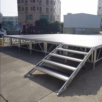 Offre spéciale Tente d'événement extérieur en aluminium Scène de concert Plate-forme élévatrice Conception Stand Truss Affichage Toit de scène