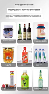 New Semi-Automatic <b>Labeling</b> Machine for Bottles Glass Jars Manual Date Coding sticker <b>applicator</b> Wood Carton for Chemical - Product Image 2