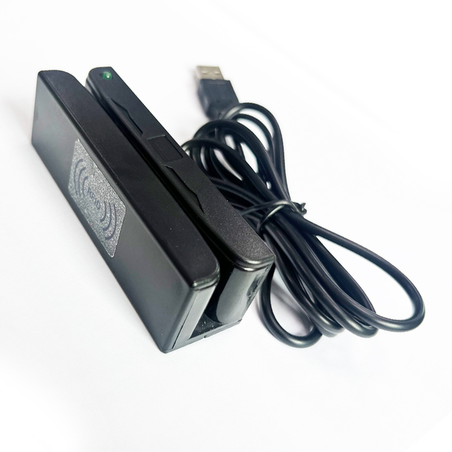 RFcard Remarkable Quality 2 1 RFID 14443A 123 Track Magnetic Card Reader 13.56MHz RS232 DB9 Interface No Write Function 1 Year