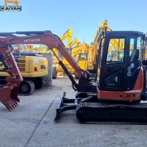 Excavadora Mini Usada Hitachi ZX55U-5A de 5 Toneladas, Fabricada en Japón, con Cucharón de 0.15m y Potencia de 28200W, en Venta - Product Image 3