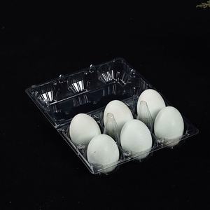 Profession elle transparente 6-Loch-<span class=keywords><strong>PET</strong></span>-Kunststoffschale zur Aufbewahrung von gesalzenem Entenei - Product Image 3