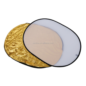 Haute qualité 150*200 cm or et argent 5 en 1 réflecteur photographie éclairage <span class=keywords><strong>Photo</strong></span> remplissage lumière conseil photographie tissu - Product Image 2