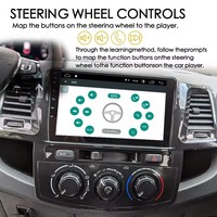 Android AI Voice Car Radio Screen para Toyota Fortuner AN50 AN60 HILUX Revo Vigo 2008 2014 Autoradio DSP GPS Video CarPlay Player