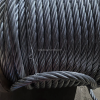 Câble métallique galvanisé 7*19 8mm 10mm 12mm, câble de levage souple, câble anti-torsion, câble de grue, câble métallique robuste