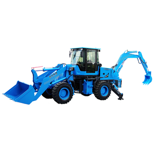 Mini Retroexcavadora de 0.5 Toneladas, Cargadora de Ruedas Pequeña, Tractor de Jardín con Retroexcavadora en Venta - Product Image 5