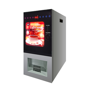 Espressomaschine professionnel chaud entièrement automatique distributeur automatique de café <span class=keywords><strong>Machine</strong></span> à café automatique commerciale à jetons - Product Image 1