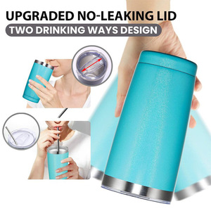 Vaso Térmico de Acero Inoxidable con Aislamiento al Vacío de 20 oz, Impresión UV Personalizada con Serigrafía Láser, Taza Metálica con Recubrimiento en Polvo - Product Image 4