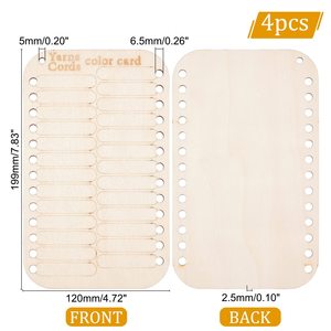 4 pièces fil <span class=keywords><strong>de</strong></span> canette broderie 26 Positions Double face fil organisateur maison tricot accessoires - Product Image 5