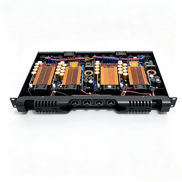 1U Class D 4-channel 1300W Digital Power Amplifier Power Supply, 90V-280V Universal, Suitable for KTV, Outdoor Party Stages