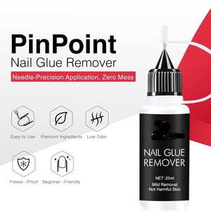 10g SemiSolid Glue 20ml Pinpoint Remover <b>Kit</b> Portable <b>Gel</b> Press Nails Quick Dry No UV Lamp Needed Gentle Non-Acetone Remover - Product Image 6