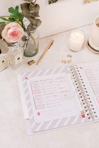 Custom-made Wedding Budget Planner Bridal Planning Book Journal <strong>Organising</strong> <strong>Diary</strong> - Product Image 3