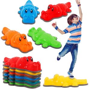 Jouet en pierre de croisement de crocodile d'intérieur pour l'éducation précoce des enfants Entraînement sportif et de divertissement pour marcher l'équilibre - Product Image 1