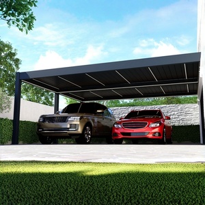 <span class=keywords><strong>Toit</strong></span> de pergola à persiennes de pavillon de stationnement de voiture de construction solide imperméable de crème solaire pour le <span class=keywords><strong>garage</strong></span> de voiture - Product Image 3