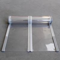 Bande magnétique en PVC imperméable de 2 mm pour rideau de porte industrielle, barrière