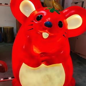 Luces Decorativas LED para Exteriores con Diseño de Ratón, Impermeables IP65, para Navidad, Festivales, Parques, Jardines, Calles y Paisajes - Product Image 1