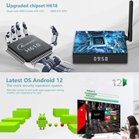 Tanix TX68 2023, TV Box Android 12, Smart TV Box H618, Wifi 2.4G/5Ghz, HDR 4K AV1, 2GB 16GB, 4GB 32GB 64GB, Decodificador 4K
