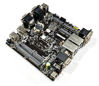 Mini PC industriel sans ventilateur avec options de processeur Intel Core I7-1165G7 ou I7-8550U, 6 ports COM, double LAN et VGA pour l'automatisation