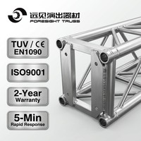 Estructura de Aluminio Foresight Spigot Box Truss FT-Truss 290X290mm, Estructura de Iluminación Portátil para Escenarios, Eventos al Aire Libre, Espectáculos en Vivo