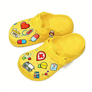 Zoccoli <span class=keywords><strong>da</strong></span> Infermiere Personalizzati, Scarpe Mediche Leggere, Zoccoli Casual Impermeabili - Product Image 2