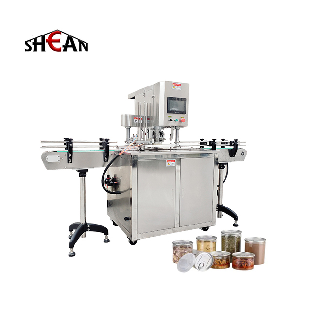 Hot-selling Automatic Continuous Cans Sealing Machine/tin Can Sealing Machine/pet Cans Sealing Machine