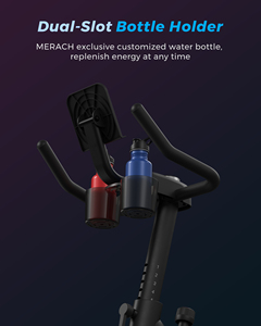 Merach Indoor Fietsfiets, MR-S26, Remblok Hometrainer Met Exclusieve App, Geluidsarme Hometrainer - Product Image 4