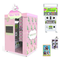 Machine à photos automatique, machine à aimants photo, photomaton mobile, distributeur automatique de photos, machine à photos pour en-cas avec imprimante japonaise DN-S