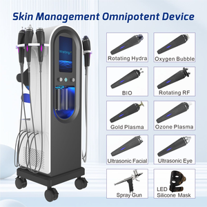 Appareil de nettoyage facial par hydrodermabrasion avec 360 °   Appareil rotatif pour l'élimination des points noirs et le rajeunissement de la peau, pour usage en <span class=keywords><strong>spa</strong></span>/salon - Product Image 4