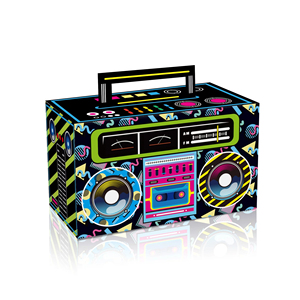 <span class=keywords><strong>80s</strong></span> 90s Nouveauté Boîtes de Faveur Boomboxes Prop <span class=keywords><strong>Radio</strong></span> Décorations Centres de Table Décor pour Thème Rétro Hip Hop Party Favors - Product Image 1