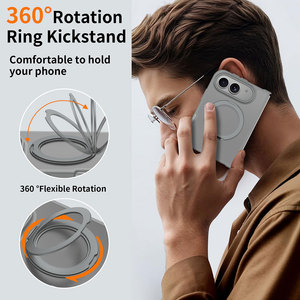 Funda Rígida Magnética Mate de 900gf para <span class=keywords><strong>iPhone</strong></span> 18 Fold con Soporte Giratorio de 360° y Protección Contra Impactos, ODM OEM - Product Image 5