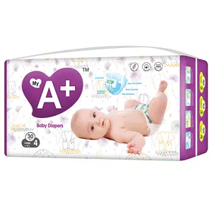 Wholesale China Factory Cheap Price OEM Disposable Africa Baby Diapers Baby Nappies