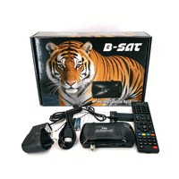 Récepteur satellite numérique HD DVB-S2 H.264 multilingue pour télévision libre, décodeur OEM/ODM