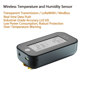 Sensore Wireless <span class=keywords><strong>di</strong></span> <span class=keywords><strong>Temperatura</strong></span> e Umidità SMRTE LoRa 4G con Precisione 0.1°C, Connessione Rapida e Display per Ambienti Refrigerati - Product Image 5