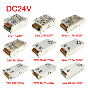 Драйвер светодиодов PS, 100% полная мощность, 110В/220В, алюминиевый корпус, классический дизайн, стабильное качество, импульсный источник питания 220В на 12В/24В постоянного тока - Product Image 5