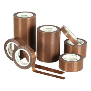Revestimiento de politetrafluoroetileno <span class=keywords><strong>aislante</strong></span>, resistente a altas temperaturas, con rollo pequeño de silicona, <span class=keywords><strong>cinta</strong></span> adhesiva de fibra de vidrio PTFE - Product Image 6