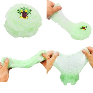 6 pièces d'argile à modeler douce séchant à l'air, slime moelleux, slime nuageux pastel Floam, pâte à modeler douce, extensible, non collante, jouets en bouteille pour enfants - Product Image 1