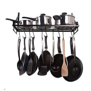 Organizzatore per Pentole e Padelle da <span class=keywords><strong>Cucina</strong></span>, Supporto da Soffitto con Ganci per Utensili da <span class=keywords><strong>Cucina</strong></span> - Product Image 6