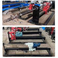 Mini machine de forage directionnel horizontal souterrain portable, équipement de tirage de tuyaux magnétique pour la pose de conduites d'eau et de gaz